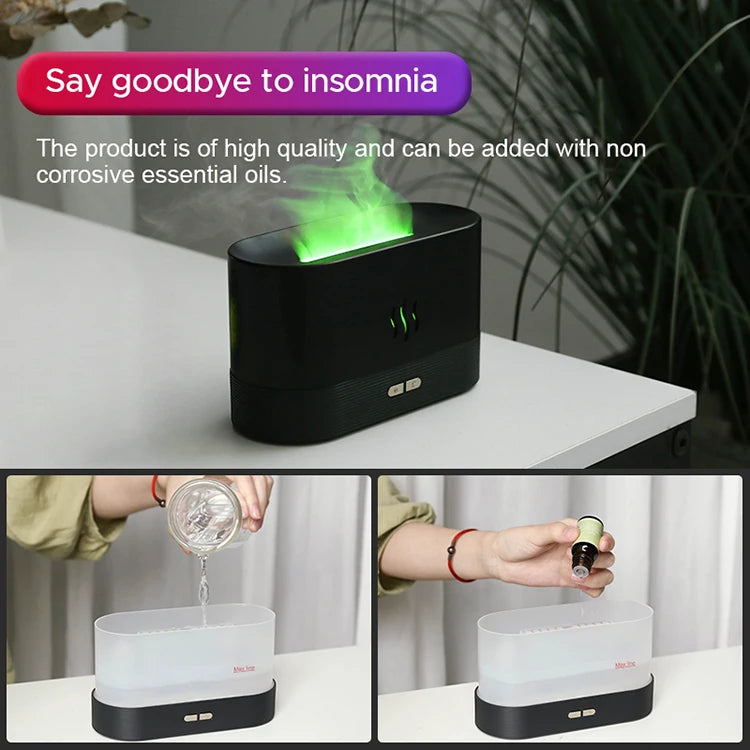 Diffuseur d'arôme, humidificateur d'air ultrasonique, brumisateur d'huile essentielle Led