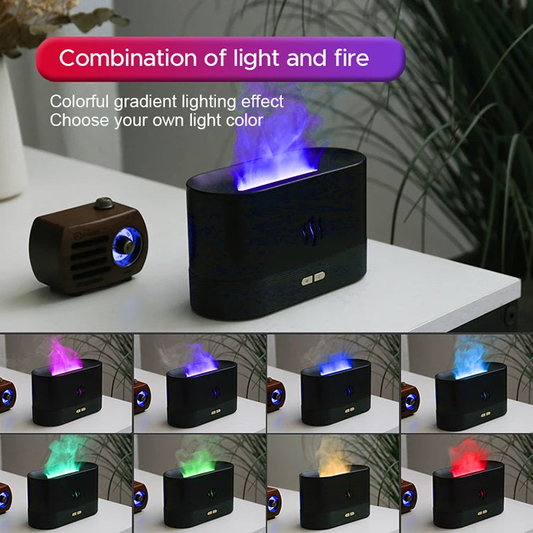 Diffuseur d'arôme, humidificateur d'air ultrasonique, brumisateur d'huile essentielle Led