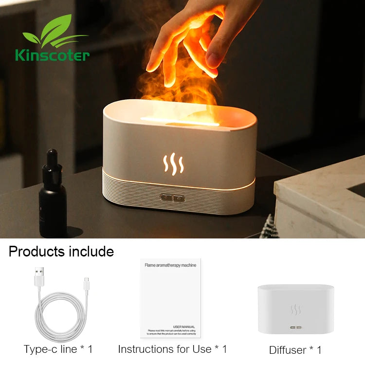 Diffuseur d'arôme, humidificateur d'air ultrasonique, brumisateur d'huile essentielle Led