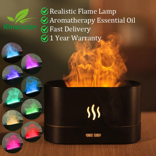 Diffuseur d'arôme, humidificateur d'air ultrasonique, brumisateur d'huile essentielle Led
